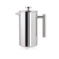 BESTONZON Stainless Steel Cafetiere Coffee Percolator Tea Cup Heat Preservation Mug 1000ml