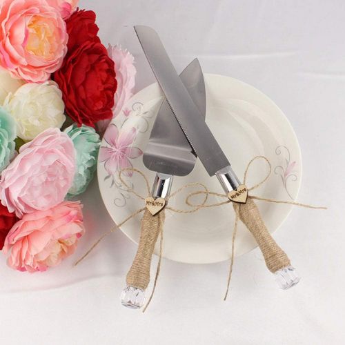  [아마존베스트]BESTOYARD Wedding Cake Server Cake Knife Set Stainless Steel Cake Scoop Cake Scoop Cutlery for Wedding Cake/Christening/Anniversary