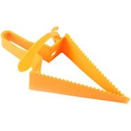 BESTonZON Kuchenmesser Kunststoff Dreieck Kreativ Kuchen Cutter Tortenheber Torteneinteiler (Orange)