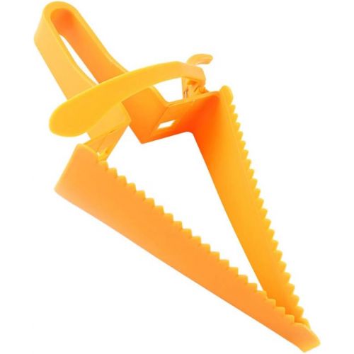  BESTonZON Kuchenmesser Kunststoff Dreieck Kreativ Kuchen Cutter Tortenheber Torteneinteiler (Orange)