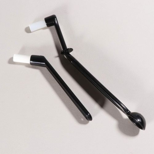  BESTonZON 2 Pcs Angled Head Nylon Coffee Machine Cleaning Brush Cleaner Tools for Semi-automatic Espresso Coffee Maker Machine Outlet Filter