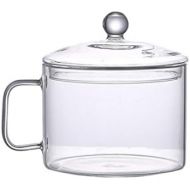 [아마존베스트]BESTONZON Glass Pot High Borosilicate Glass Bowl Heat Resistant Glass Cooker for Home Kitchen Restaurant 13 cm