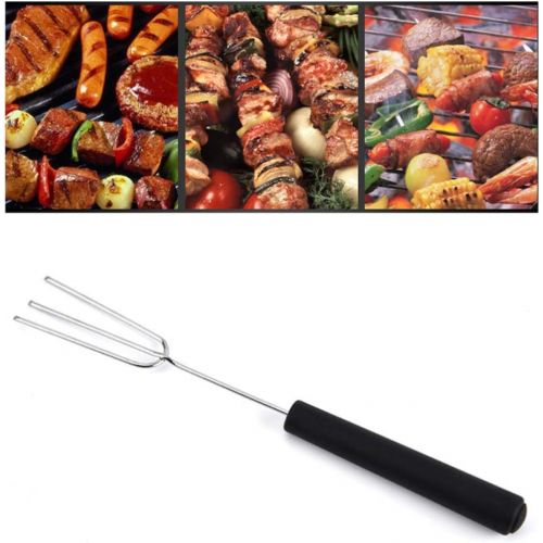  [아마존베스트]Bestonzon 5 pieces stainless steel fondue forks dunk fork nozzle attachments fruit candy caker praline fork fondue for chocolate fondue roasting marshmallows