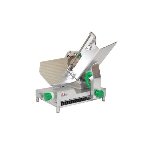  Primo PRIMO PS-12D Anodized Aluminum Meat Slicer, Belt Drive Transmission, 12 Blade, 32-25128 Width x 17-12 Height x 20-5164 Depth