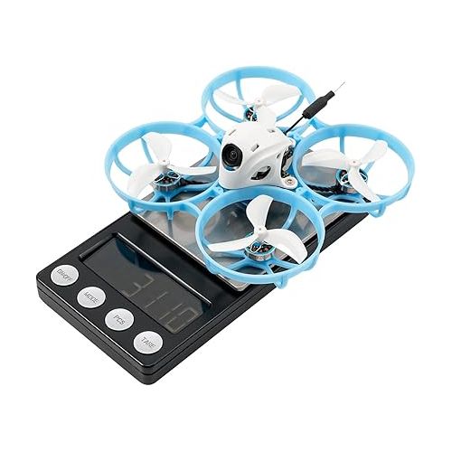  BETAFPV Meteor75 Pro 1S Brushless Whoop Drone Quadcopter with 45mm 3-Blade Propellers for FPV Freestyle Racing Indoor Outdoor, Fly Time Up to 6min with BT2.0 550mAh 1S Lipo Battery-SPI Frsky