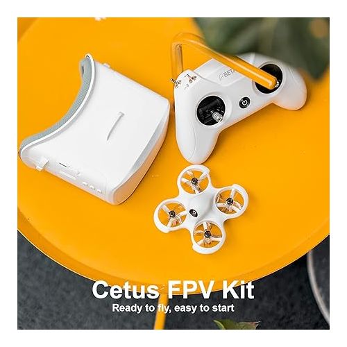  BETAFPV Cetus FPV RTF Drone Kit for Brushed Racing Drone from Player-to-pilot with LiteRadio 2 SE Remote and FPV Goggles Ready to Fly FPV Drone Kit for Beginners