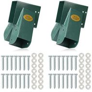 [아마존베스트]BETOOLL Easy 1-2-3 A-Frame 2 Brackets Swing Set Bracket with Mounting Hardware (Green)