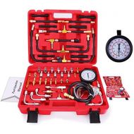 BETOOLL Pro Fuel Injection Pressure Tester Kit Gauge 0-140 PSI