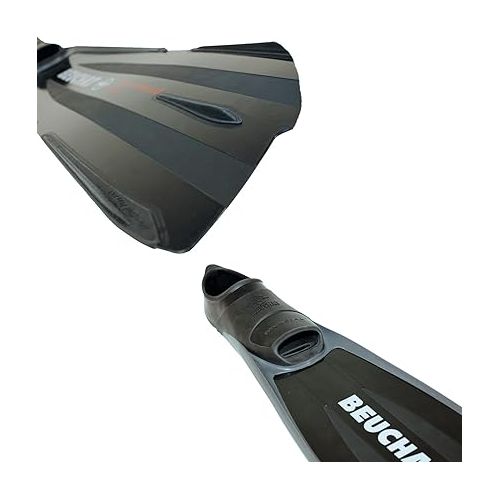  Beuchat Mundial Elite Fins for Freediving Spearfishing Scuba Diving and Snorkeling