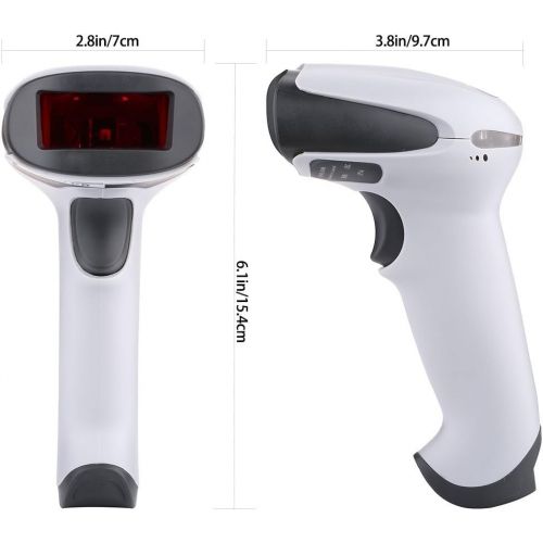  [아마존베스트]Barcode Scanner, BEVA USB Laser Bar Code Scanner Automatic Wired Handheld Barcode Reader