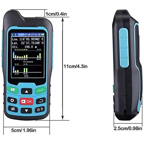  [아마존베스트]BEVA Handheld GPS GLONASS BEIDOU Length and Land Area Measure Calculation Meter,GPS Area & Distance Measurement,Figure Track Multifunctional Measuring Instrument