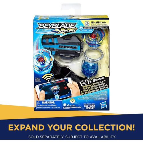  [아마존베스트]BEYBLADE Burst Evolution Digital Control Kit Fafnir F3 Remote Control Bluetooth Enabled Battling Top