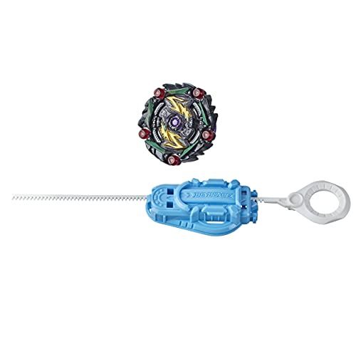  [아마존베스트]BEYBLADE Burst Surge Speedstorm Curse Satomb S6 Spinning Top Starter Pack -- Defense Type Battling Game Top with Launcher, Toy for Kids