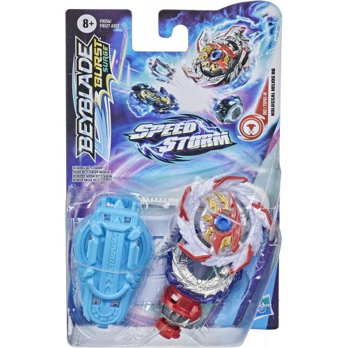  [아마존베스트]BEYBLADE Burst Surge Speedstorm KolossalHelios H6 Spinning Top Starter Pack -- Balance Type Battling Game Top with Launcher, Toy for Kids