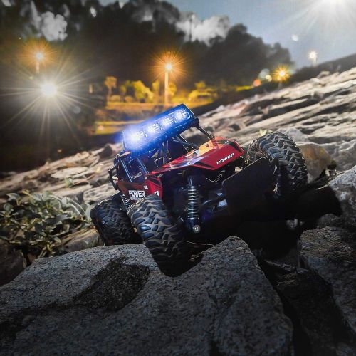  [아마존베스트]XIXOV Remote Control Car, 1:14 Aluminium Alloy Off Road Large Size Kids High Speed Fast Racing Monster Vehicle Hobby Truck Electric Hobby Toy with Two Rechargeable Batteries for Bo