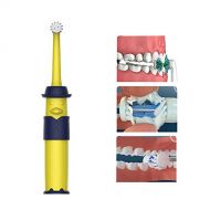 BF-DCGUN Childrens Electric Ultrasonic Toothbrush Intelligent Ultrasonic Braces Mouth with Automatic Soft Toothbrush for Children Between The Ages of 7 and 12