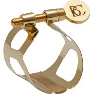 BG L91 Ligature with Cap, Bass Clarinet Ligature, Trad, Gold Plate
