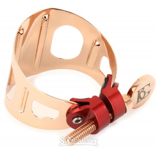  BG LDT9 Duo Ligature for Tenor Saxophone - Rose Gold Demo