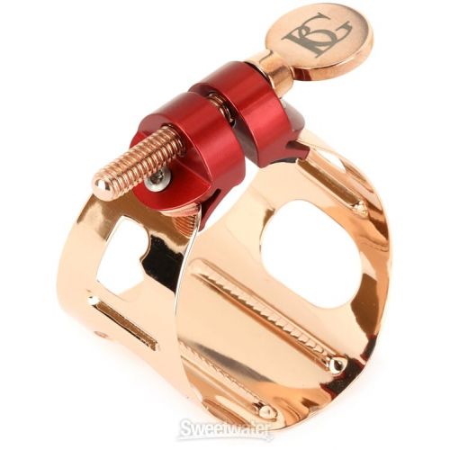  BG LDT9 Duo Ligature for Tenor Saxophone - Rose Gold Demo