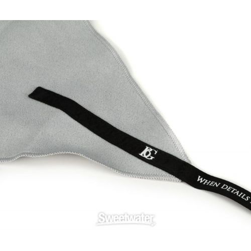  BG A32 Clarinet Instrument Swab - Grey Microfiber