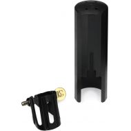 BG L23BMJ Universal Jazz Alto/Tenor Saxophone Ligature - Black Lacquered