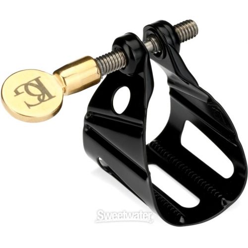  BG L23BMJ Universal Jazz Alto/Tenor Saxophone Ligature - Black Lacquered