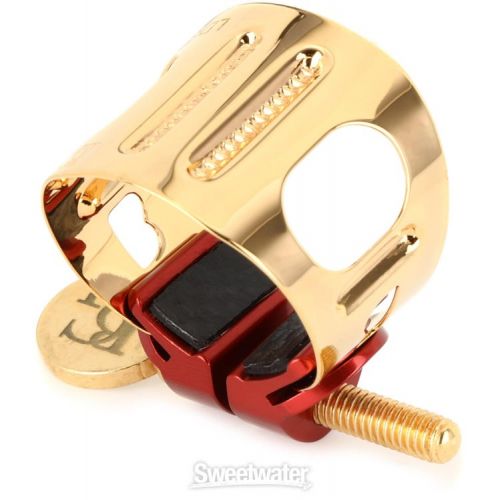  BG LDS0 Duo Ligature for Soprano Saxophone - Gold Lacquered