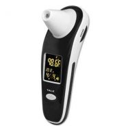 BGH 18935000 DigiScan Forehead amp; Ear Thermometer, Black/White, Digital/Verbal Readout