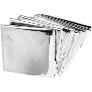 [아마존베스트]BH Lot of 50 Emergency Mylar Blankets - 84 x 52