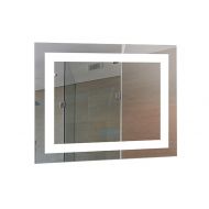 BHBL 28 x 36 in Horizontal LED Bathroom Mirror with Anti-Fog and Bluetooth Function (DK-C-CK010-B)