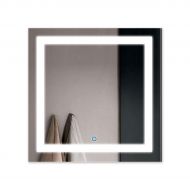 BHBL 36 x 36 in LED Bathroom Silvered Mirror with Touch Button (DK-OD-C-CK168-E)