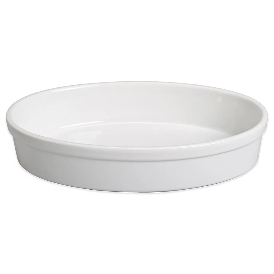  BIA Porcelain Oval Baking Dish in White