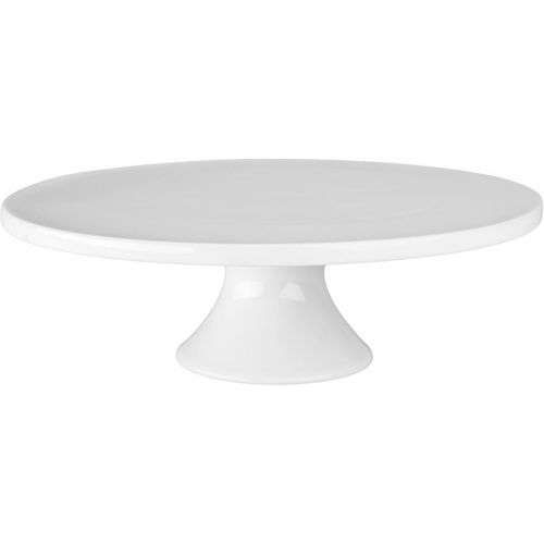  BIA Cordon Bleu 12-Inch by 3-3/4-Inch Porcelain Round Cake Stand, White (902033)