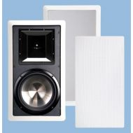 BIC America FH8-W 8-Inch 175-Watt In-Wall 2-Way Speakers with MidHigh Frequency Horns