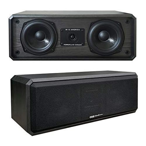  BIC America BIC AMERICA DV-52CLRB 5 14 2-Way Center Channel Speaker (BIC AMERICA DV52CLRB)