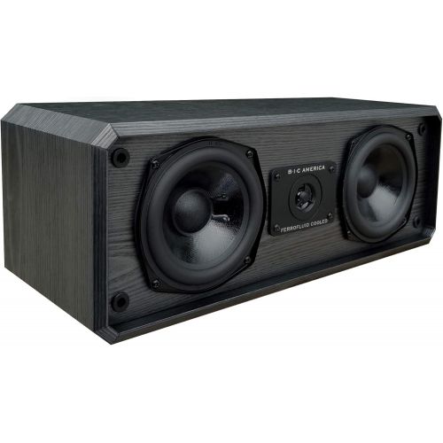  BIC America BIC AMERICA DV-52CLRB 5 14 2-Way Center Channel Speaker (BIC AMERICA DV52CLRB)