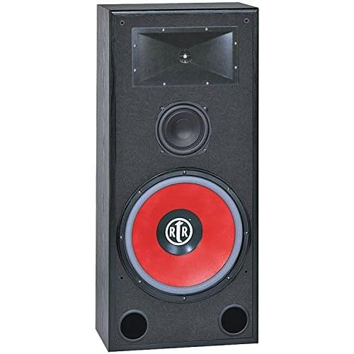  BIC America BIC AMERICA RTR-EV15 15-Inch 3-Way Eviction Series Bi-Ampable Floor Speaker with High-Efficiency Horn Tweeter