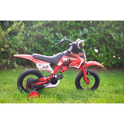  BICYCLE AB Gym New Boys/Girls Children/Kids Moto Bike Stabilizer (12-16 Inch Wheel, Red) If this project does not meet your expectations