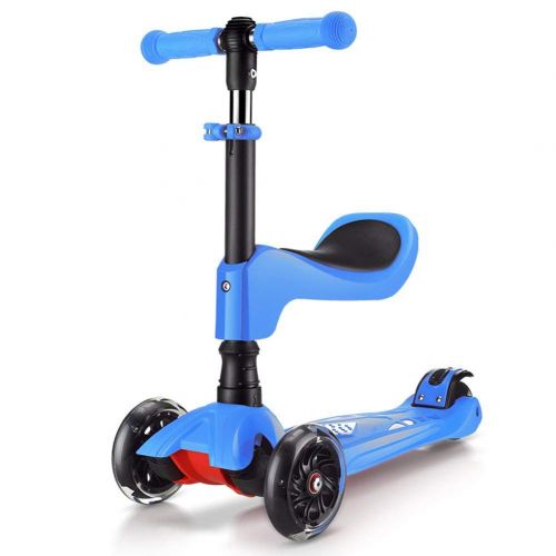  BICYCLE AB Dreirad Roller rutschig Auto 2-6 Jahre alt Baby kann 3 Raeder Flash Kind Kind Trike sitzen Wenn dieses Projekt Ihren Erwartungen nicht entspr (Farbe : Blau)