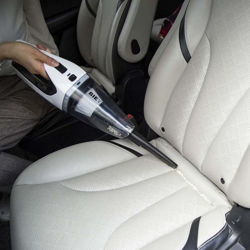  Bieye Cordless Stick Vacuum Cleaner Lightweight Handheld Vacuum with Floor Brush for Household Car Cleaning, 5x2200mah Batteries 1A Fast Charger 100W Motor HV01