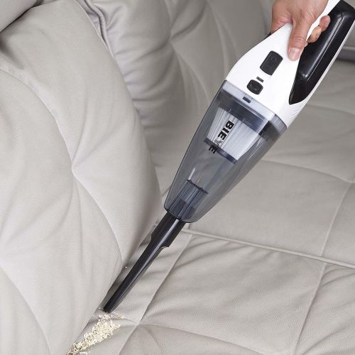  Bieye Cordless Stick Vacuum Cleaner Lightweight Handheld Vacuum with Floor Brush for Household Car Cleaning, 5x2200mah Batteries 1A Fast Charger 100W Motor HV01