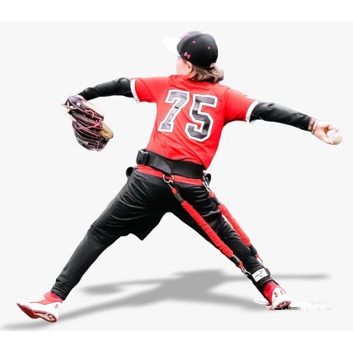  BIG LEAGUE EDGE VPX Baseball Training Harness Adds 4-6MPH Velocity & Power Quickly Improves Swing, Batting, & Throwing Mechanics for Hitters, Pitchers, & Catchers Youth to Pro