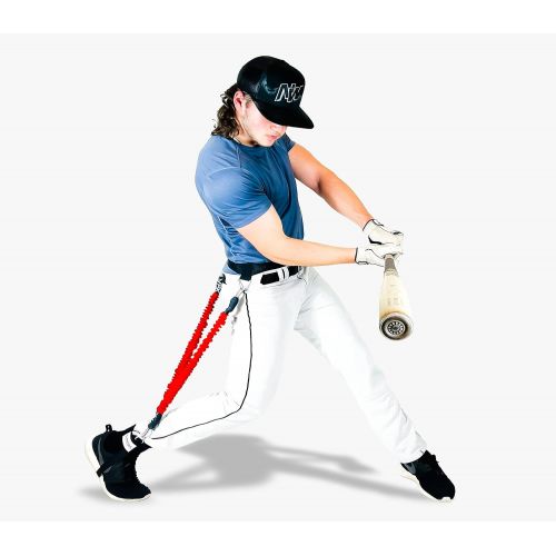  BIG LEAGUE EDGE VPX Baseball Training Harness Adds 4-6MPH Velocity & Power Quickly Improves Swing, Batting, & Throwing Mechanics for Hitters, Pitchers, & Catchers Youth to Pro