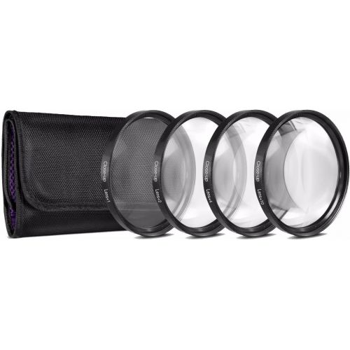  BIG MIKES ELECTRONICS 58mm 7PC Filter Set for Fujifilm X-T2, X-T3, X-T10, X-T20 Mirrorless Digital Camera with 18-55mm F2.8-4.0 R LM OIS Lens - Includes 3 PC Filter Kit (UV-CPL-FLD) and 4PC Close Up Fil
