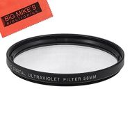 BIG MIKES ELECTRONICS 58mm UV Filter for Fujifilm X-T2, X-T3, X-T10, X-T20, X-T30 Camera with 18-55mm Lens, Olympus OM-D E-M5 Mark III with 14-150mm Lens, Panasonic DC-G9, DC-G95, DC-GX9 with 12-60mm Le