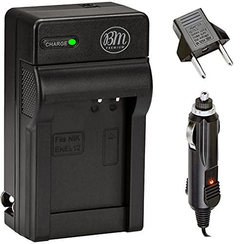  BIG MIKES ELECTRONICS BM EN-EL12 Battery Charger for Nikon Coolpix A1000 B600 W300 A900 AW100 AW110 AW120 AW130 S6200 S6300 S8100 S8200 S9050 S9200 S9300 S9400 S9500 S9700 S9900 P310 P330 P340, KeyMissi