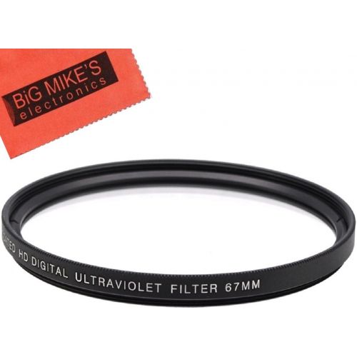  BIG MIKES ELECTRONICS 67mm Multi-Coated UV Protective Filter for Nikon CoolPix P900, P950 Digital Camera