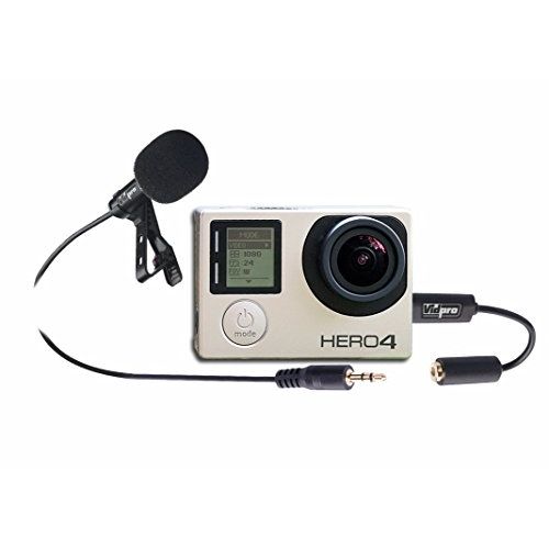  BIG MIKES ELECTRONICS XM-G Wired Microphone for GoPro Hero, Hero2, Hero3, Hero3+, Hero4 Cameras