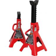 Torin Big Red Steel Jack Stands: 3 Ton (6,000 lb) Capacity, 1 Pair