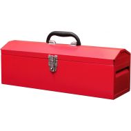 [아마존베스트]BIG RED TB101 Torin 19 Hip Roof Style Portable Steel Tool Box with Metal Latch Closure and Removable Storage Tray, Red